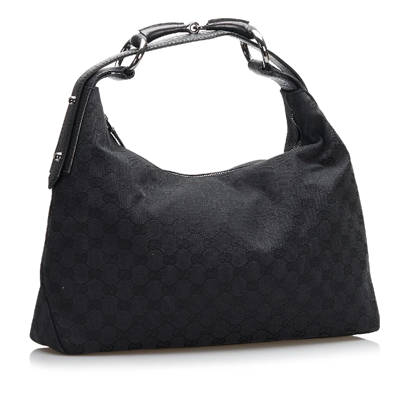 Elegant New Year Party Bags With Flash Sales Gucci GG Canvas Horsebit Hobo (SHG-36979) Elegant New Year Party Bags With Flash Sales Gucci GG Canvas Horsebit Hobo (SHG-36979)