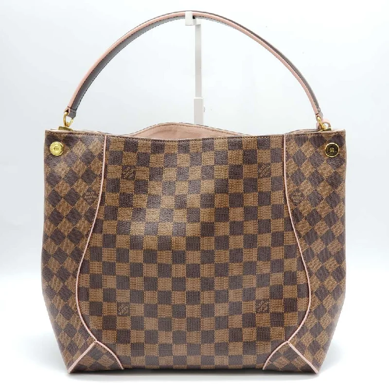 Lightweight And Affordable Bags Louis Vuitton Caissa Hobo Rose Ballerine Damier Shoulder Bag