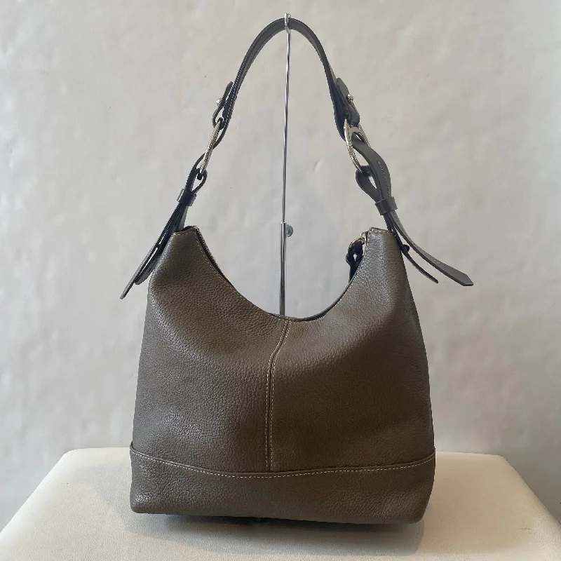 Elegant New Year Party Bags With Flash Sales DOONEY & BOURKE Gracie Hobo Elephant Gray NWOT