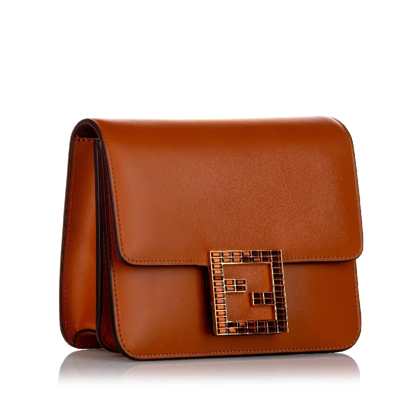 Inspired Bags For Modern Sophistication Fendi Fab Leather Crossbody Bag (SHG-fn4mmI)