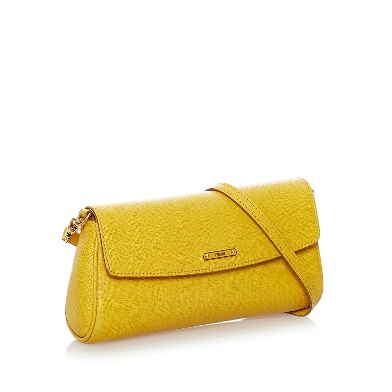 Valentine's Day Fendi Leather Crossbody Bag (SHG-32774)
