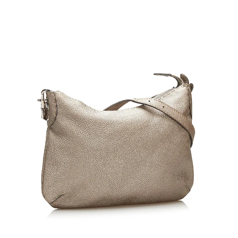 Halloween-Themed Fendi Leather Crossbody Bag (SHG-35431)