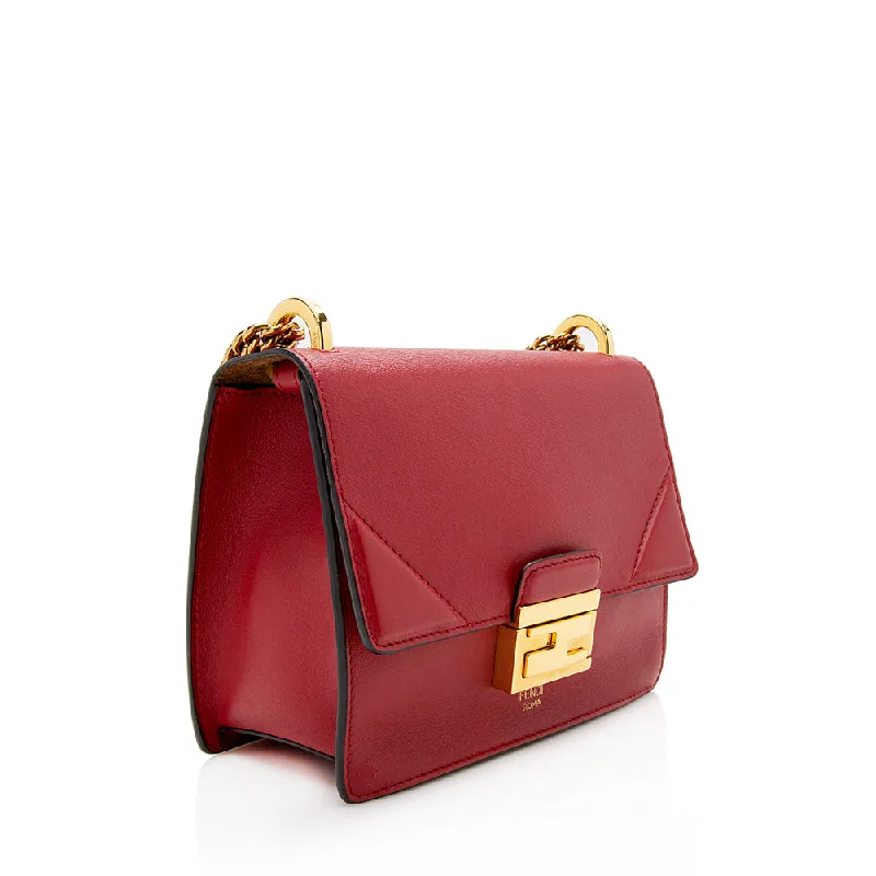 New Year Party Bag For Celebrations Fendi Leather Kan U Grace Small Crossbody Bag (SHF-12292)