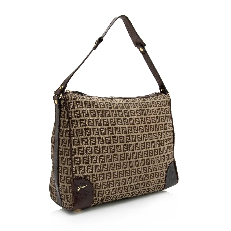High-Quality Bags Fendi Zucchino Large Hobo (SHF-23679)