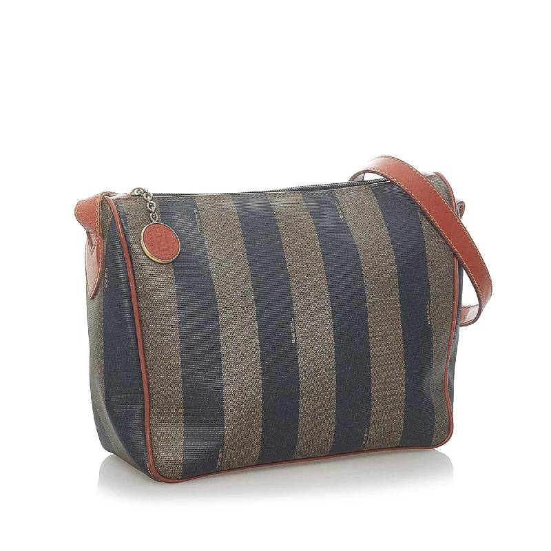 Bag For Modern Fashion Fendi Pequin Crossbody Bag (SHG-33437)