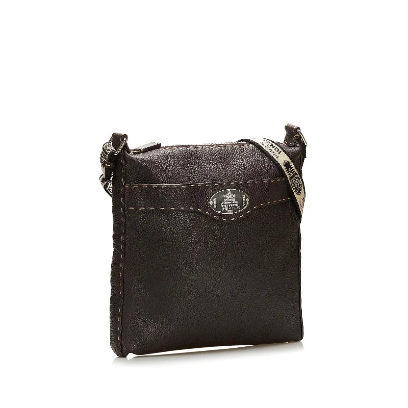 Senior Travelers Fendi Selleria Crossbody Bag (SHG-35447)