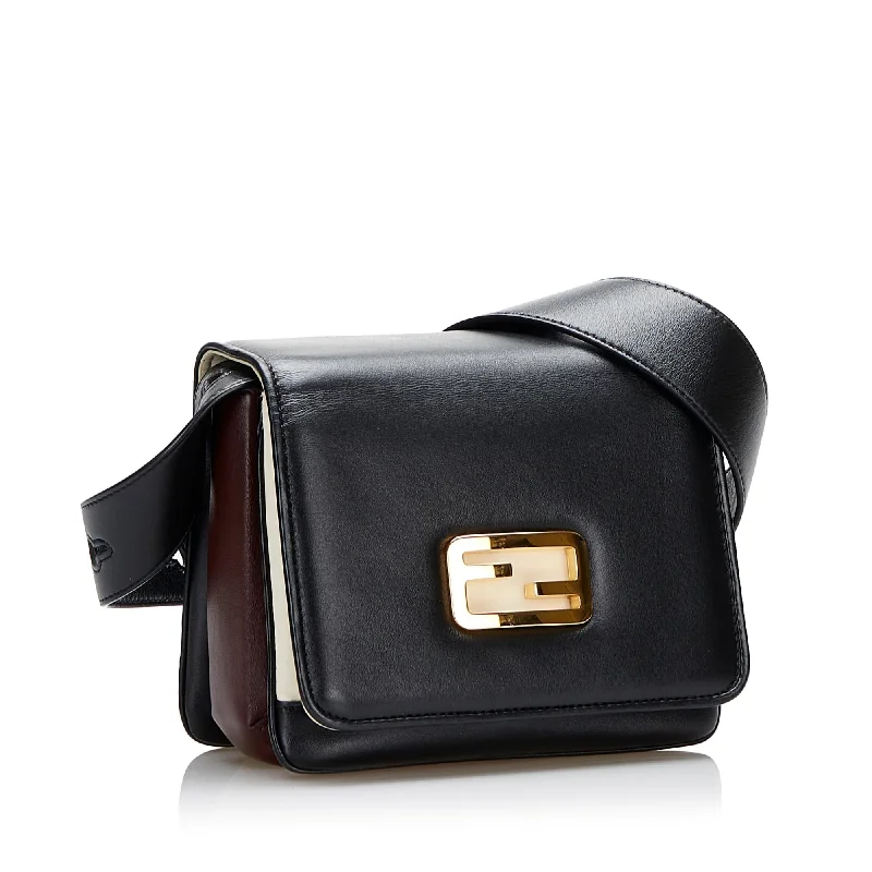 Bold Fashionistas Fendi Small ID Crossbody Bag (SHG-Qr6eQi)