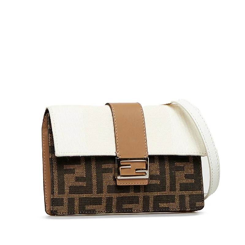 Luxurious But Budget-Friendly Bags Fendi Zucca Baguette Crossbody (SHG-6TYnoL)
