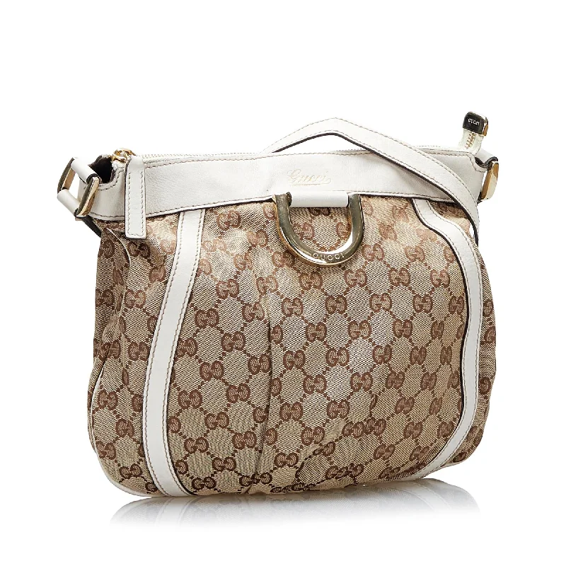 Professional Bags With Office Discounts Gucci Abbey GG Canvas Crossbody (SHG-nn6FgK)