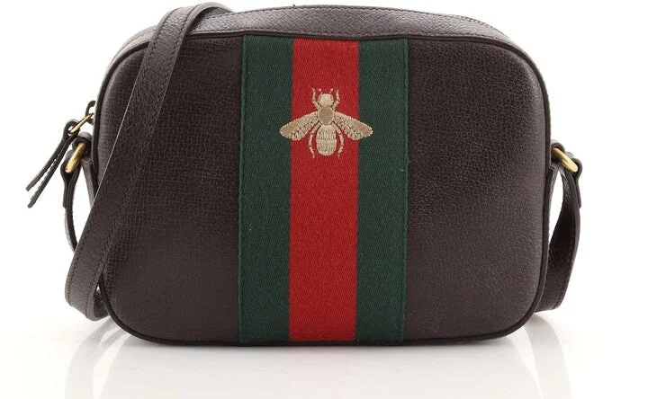 Stylish Bags For Fashion Bloggers With Promotions GUCCI Bee Web Crossbody Bag