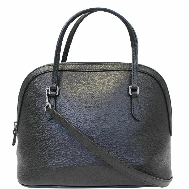 Sporty Bags For Active And Athletic Lifestyles Gucci Crossbody Dome Leather 420023 Black Tote