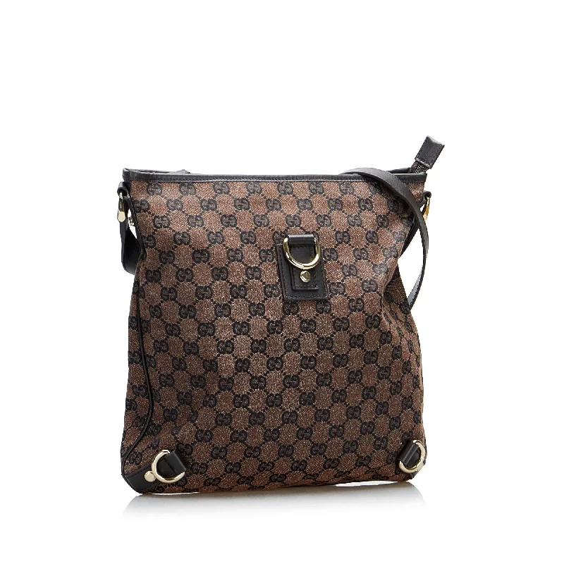 Tsa-Approved Bags For Hassle-Free Airport Security Gucci GG Canvas Abbey D-Ring Crossbody Bag (SHG-KnQtNG)