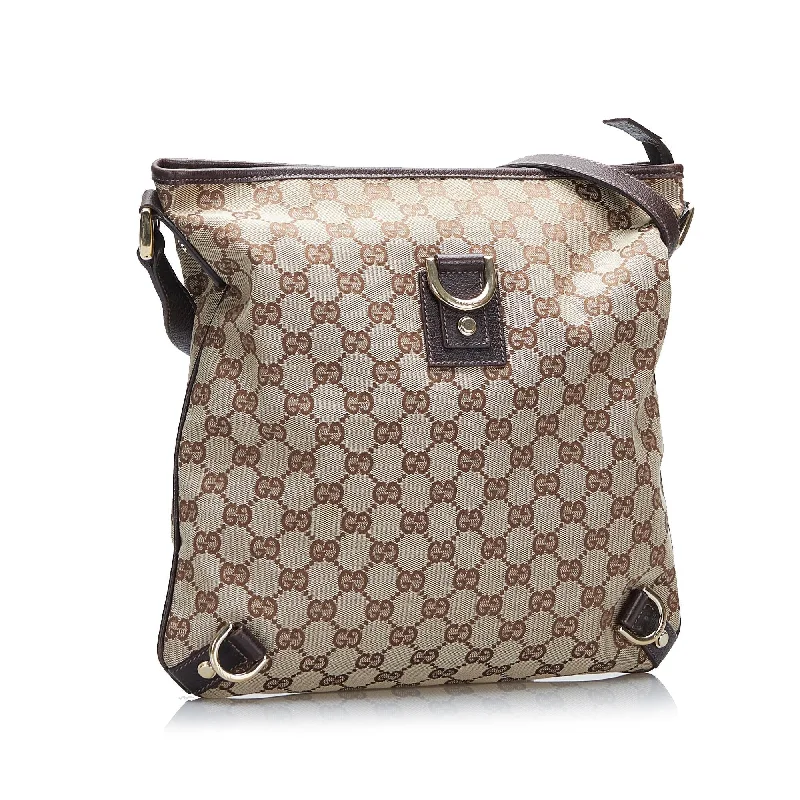 Affordable Bags For Budget Shoppers Gucci GG Canvas Abbey D-Ring Crossbody Bag (SHG-mLFI4s)