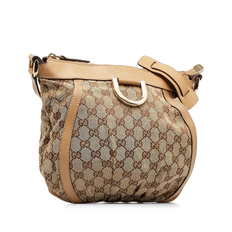 Black Friday And Cyber Monday Bag Deals Gucci GG Canvas Abbey D Ring Crossbody (SHG-gkERUr)