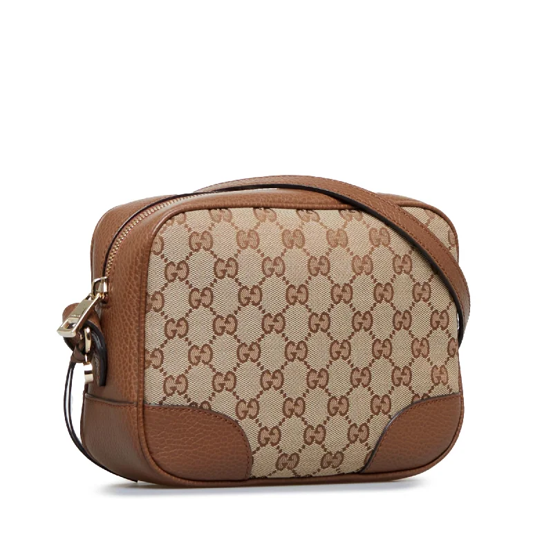 Bag Deals Gucci GG Canvas Bree Crossbody Bag (SHG-dKuEbG)