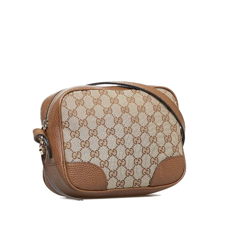 Limited-Time Offer On Trendy Bags Gucci GG Canvas Bree Crossbody Bag (SHG-JiR4i2)