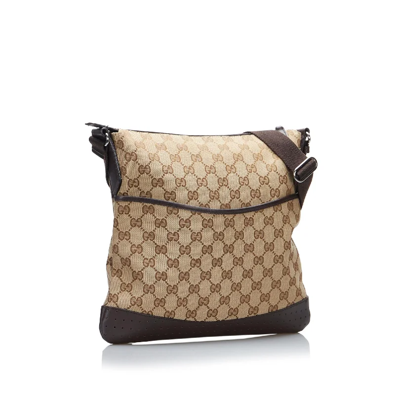 Retro Lovers Gucci GG Canvas Crossbody Bag (SHG-eJkvBa)
