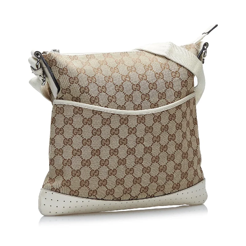 Holiday Gift Bags For Christmas Gucci GG Canvas Crossbody (SHG-37940)