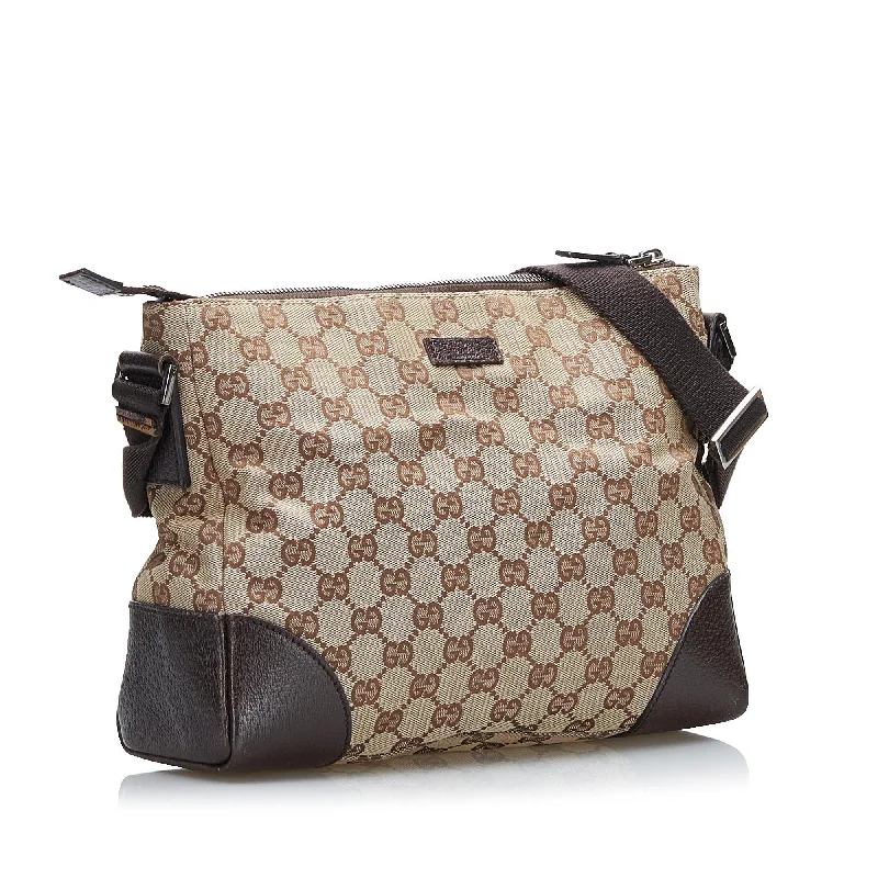 Tote Bag For Office Use Gucci GG Canvas Crossbody (SHG-mbV2Qq)