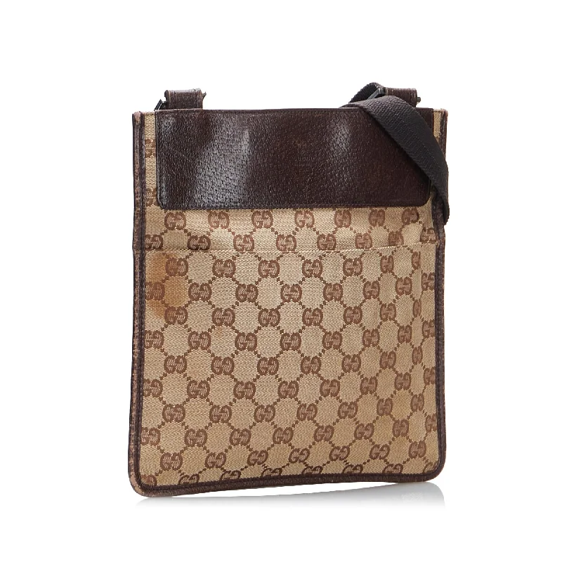 Affordable Handbags Gucci GG Canvas Crossbody (SHG-oRXOMp)