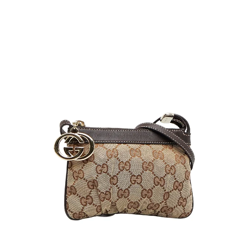Handbag For Fashion Gucci GG Canvas Crossbody (SHG-wAEYtQ)